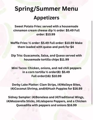 Menu photo 2 Sidney Tavern Sidney, MI