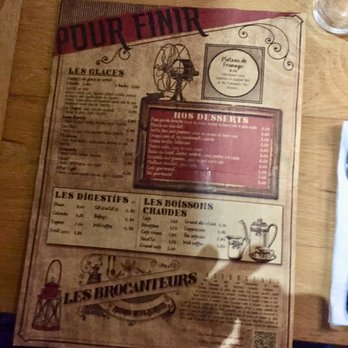 Les Brocanteurs - menu 3 - French Near Me - Rennes, 35 Les Brocanteurs - menu 3 - French Near Me - Rennes, 35