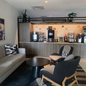 Atwell Suites By IHG - The 24-hour beverage station with delicious coffee and assorted juices. - Hotels Near Me - Austin, Texas