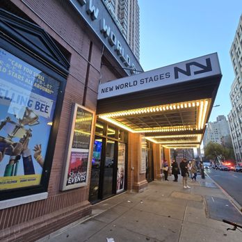 New World Stages - Outside the theater - Performing Arts Near Me - New York, New York