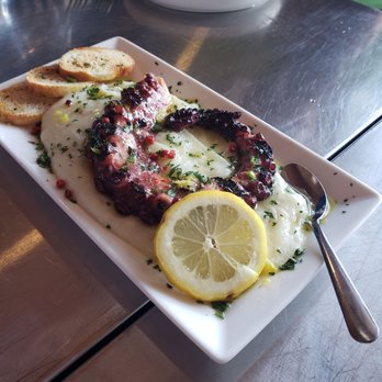 Blue Cave Restaurant - Best charred octopus ever! - Sicilian Near Me - Lewiston, New York
