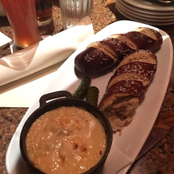 Glacier BrewHouse - Pretzels and cheese sauce! - American Near Me - Anchorage, Alaska