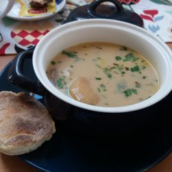 Restauracja Łemkowski Gar - Pyszna zupa Kysełycia
