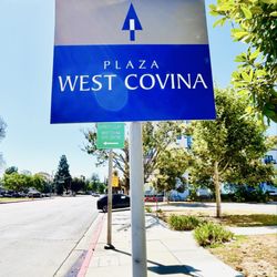 Plaza West Covina - Straight ahead to shopping, snacking, and strolling through Plaza West Covina!