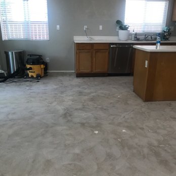 Concrete Reviver - Removed thin set - Refinishing Services Near Me