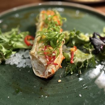 Saint - Fire roasted king crab leg - Italian Near Me - St. Augustine, Florida