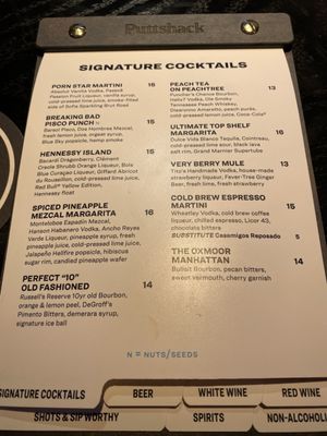 Menu photo 6 Puttshack - Louisville Louisville, KY