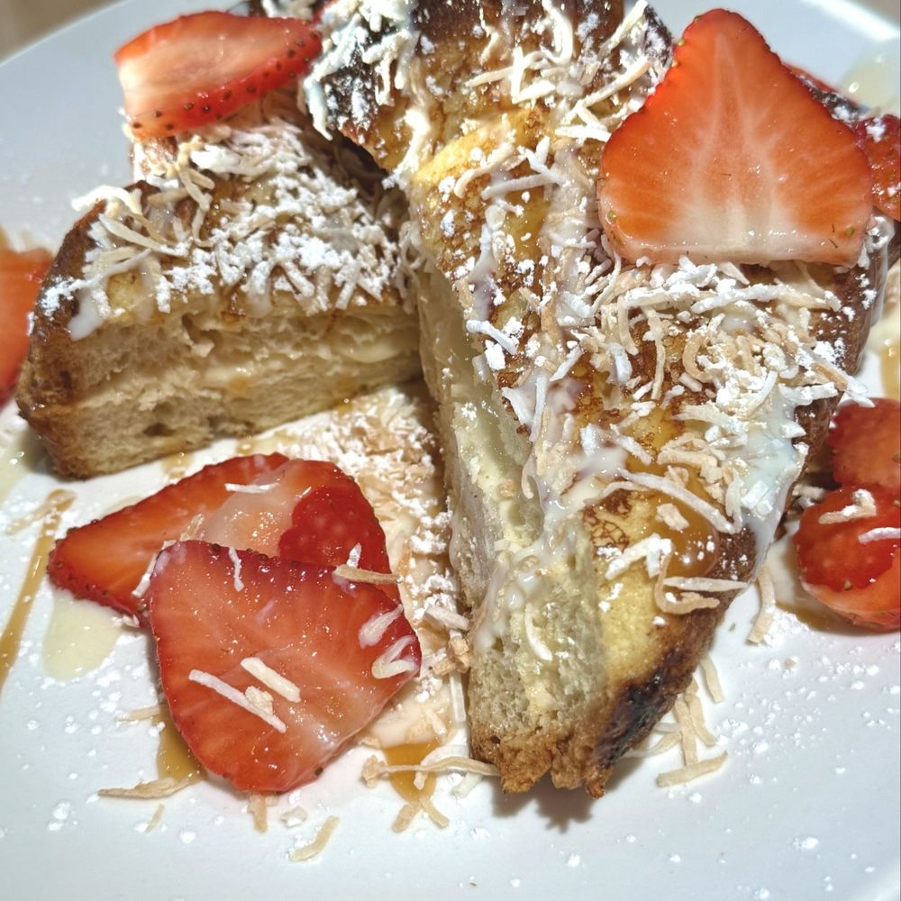 Sunshine Breakfast Bar - Toasted Coconut French Toast - Breakfast & Brunch Near Me - Tempe, Arizona Sunshine Breakfast Bar - Toasted Coconut French Toast - Breakfast & Brunch Near Me - Tempe, Arizona