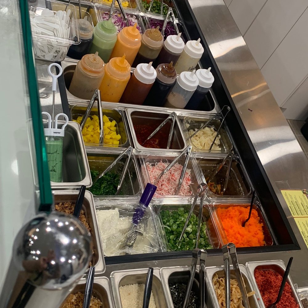 Poke Chef - Toppings and sauces - Poke Near Me - Webster, Texas