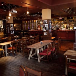 Frisky Irish Whiskey Bar - The bar interior-A true Irish experience.