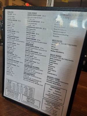 Menu photo 3 Hudsonville Winery Hudsonville, MI Menu photo 3 Hudsonville Winery Hudsonville, MI