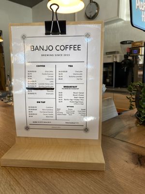 Menu photo 2 Banjo Coffee Avondale Estates, GA