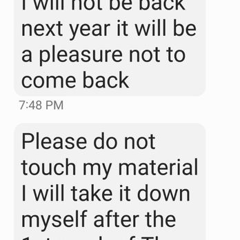 Rectify Home Solutions - a text message sent by a customer - Lawn Services Near Me