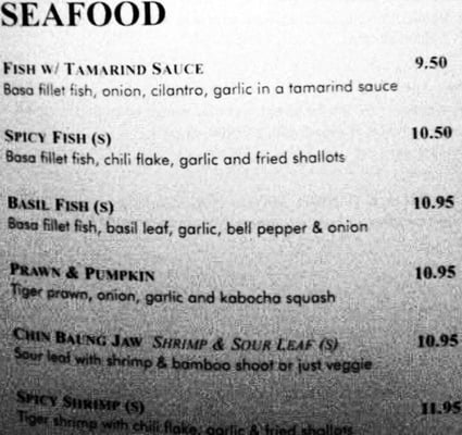 Menu photo 8 Burmese Kitchen San Francisco, CA