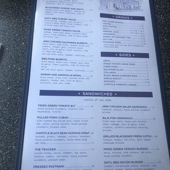 The Blue Hen Cafe - Menu - Southern Near Me - Saint Augustine, Florida