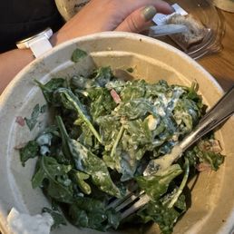 Create your own bowl with arugula base. Create your own bowl with arugula base.