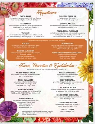 Menu photo 5 Las Flores Alvin, TX