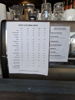 Menu photo 1 Rusty Cup Astoria, OR Menu photo 1 Rusty Cup Astoria, OR