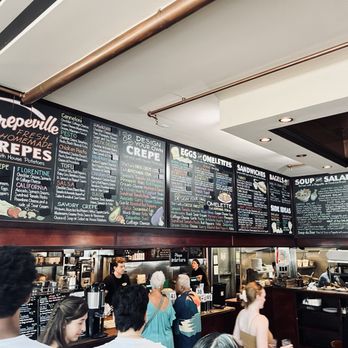 Crepeville - Inside - Breakfast & Brunch Near Me - Davis, California