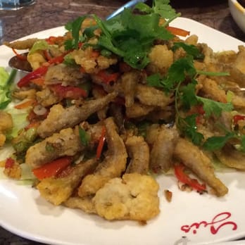 Yu's Mandarin - Salt and Pepper Smelt.  Crispy.  Salty.  Excellent. - Chinese Near Me - Schaumburg, Illinois