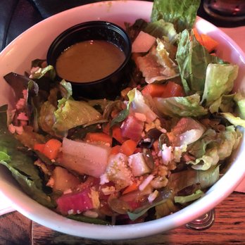 Madero 1899 - House salad with tequila lime dressing - Mexican Near Me - Fullerton, California