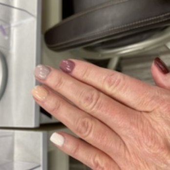Envy Nails - Would have taken a better pic if I had known I would need for more than showing my daughters how well Ha matched the photo I showed her! - Nail Salons Near Me - Lawrence, Kansas