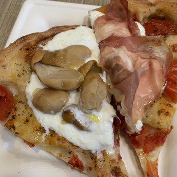 FICO Eataly World - porcini mushroom and prosciutto offerings - Food Court Near Me - Bologna, BO