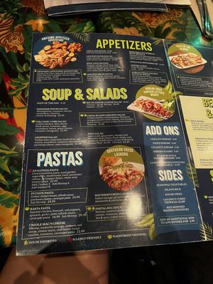 Menu photo 2 Rainforest Cafe Ontario, CA Menu photo 2 Rainforest Cafe Ontario, CA
