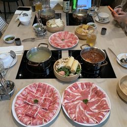Dinner is served. Dinner is served.