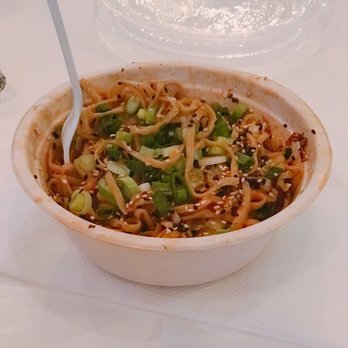 Tucson Fat Noodle - a bowl of noodles with a fork in it - Food Trucks Near Me Tucson Fat Noodle - a bowl of noodles with a fork in it - Food Trucks Near Me