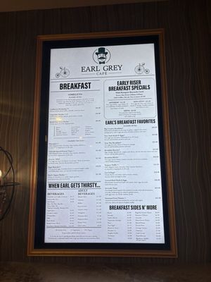 Menu photo 1 Earl Grey Cafe Las Vegas, NV