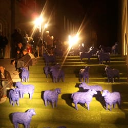 Nacht der Museen - Die blauen Schafe