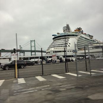 Royal Caribbean Cruises - 5/22/26: View of ship as we left the port via rideshare - Tours Near Me - Wilmington, California