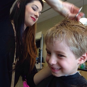 Supercuts - We do children's cuts too ! Look how happy he is ! - Hair Salons Near Me - SUDBURY, Massachusetts