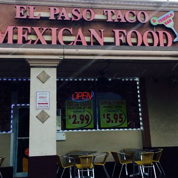 El Paso Taco Restaurant - Restaurant Front - Mexican Near Me - West Palm Beach, Florida El Paso Taco Restaurant - Restaurant Front - Mexican Near Me - West Palm Beach, Florida