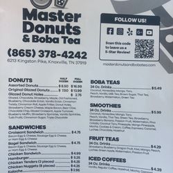 Master Donuts & Boba Tea