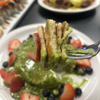 Jimmies Place Cafe - Matcha Pancakes - Japanese Near Me - Stockton, California