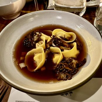 Bûcheron - Celery root tortellini - a must order dish! - French Near Me - Minneapolis, Minnesota