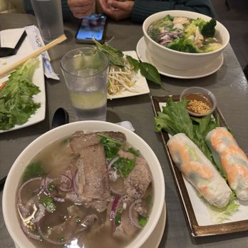 Pho Grand Bayside - 10. Beef Flank Rice Noodle Soup A1. Shrimp Summer Roll 15. Seafood Rice Noodle Soup - Vietnamese Near Me - Bayside, New York Pho Grand Bayside - 10. Beef Flank Rice Noodle Soup A1. Shrimp Summer Roll 15. Seafood Rice Noodle Soup - Vietnamese Near Me - Bayside, New York