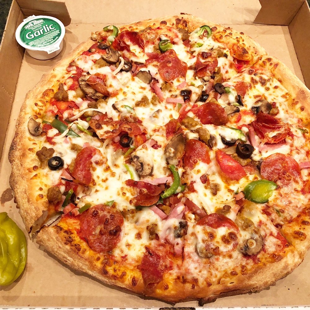 Papa Johns Pizza - The Works Pizza is fully loaded with deliciousness! - Pizza Near Me - Somerset, Kentucky Papa Johns Pizza - The Works Pizza is fully loaded with deliciousness! - Pizza Near Me - Somerset, Kentucky