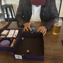 Board games, beer Board games, beer