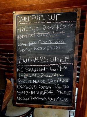 Menu photo 4 The Butcher Bar Honolulu, HI