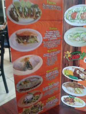 Menu photo 6 Taqueria El Guero Smyrna, GA
