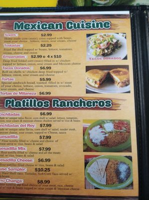 Menu photo 3 Ulloa's Marketplace Terre Haute, IN
