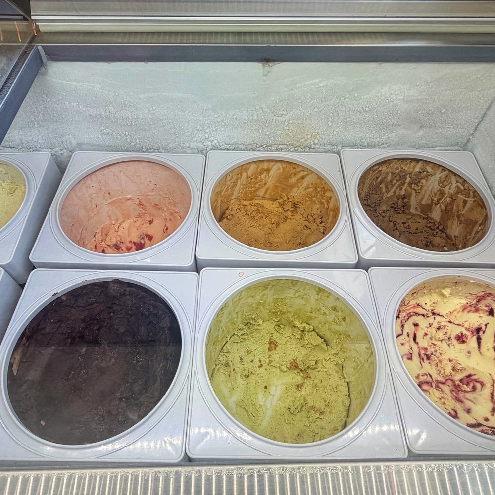 Solvang Trolley Ice Cream Parlor - Ice cream selection - Desserts Near Me - Solvang, California Solvang Trolley Ice Cream Parlor - Ice cream selection - Desserts Near Me - Solvang, California