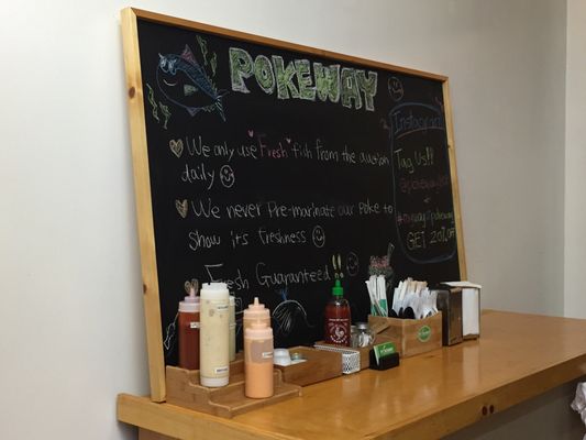 Menu photo 5 Pokeway Honolulu, HI