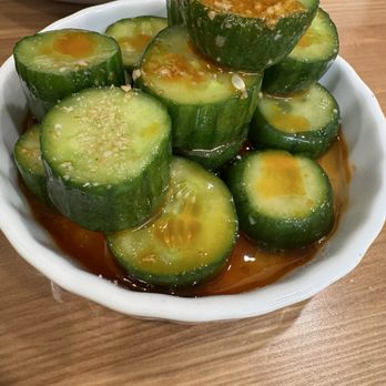 Lucky Pig - Cucumber salad - Korean Near Me - Whittier, California Lucky Pig - Cucumber salad - Korean Near Me - Whittier, California