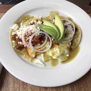 Angela's Cafe - Eagle Hill - Deluxe Rancheros with red sauce - Mexican Near Me - Boston, Massachusetts
