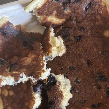 First Watch - The outside of the blueberry pancake has a char undertone in taste - Breakfast & Brunch Near Me - Kildeer, Illinois
