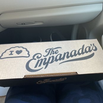 The Empanadas - Takeout box of empanadas - Food Delivery Services Near Me - Miami, Florida